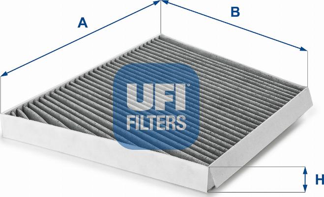 UFI 54.133.00 - Филтър купе (поленов филтър) vvparts.bg