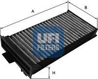 UFI 54.125.00 - Филтър купе (поленов филтър) vvparts.bg