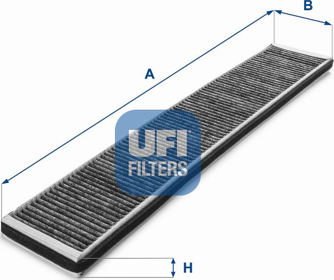 UFI 54.121.00 - Филтър купе (поленов филтър) vvparts.bg