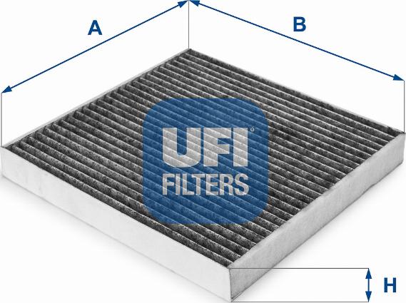 UFI 54.176.00 - Филтър купе (поленов филтър) vvparts.bg