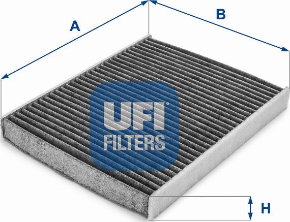 UFI 54.170.00 - Филтър купе (поленов филтър) vvparts.bg