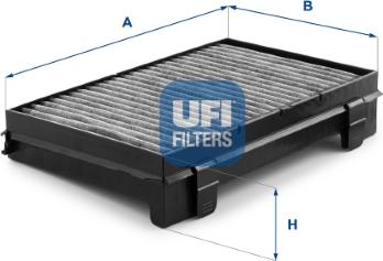 UFI 54.351.00 - Филтър купе (поленов филтър) vvparts.bg