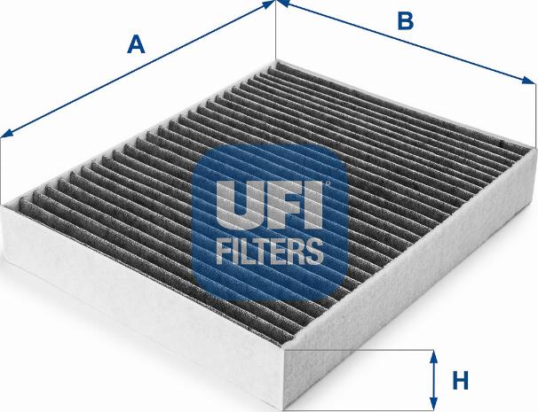 UFI 54.312.00 - Филтър купе (поленов филтър) vvparts.bg