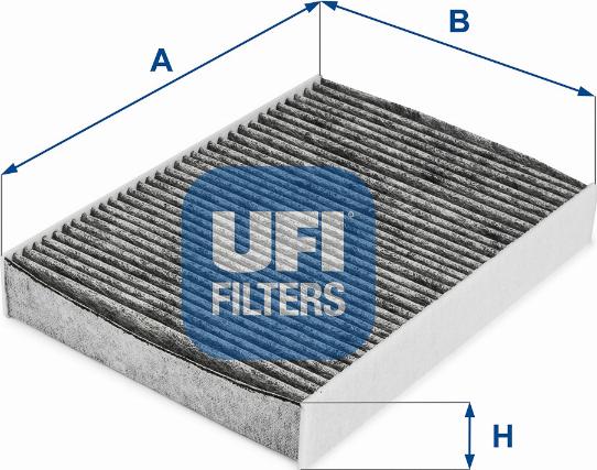 UFI 54.291.00 - Филтър купе (поленов филтър) vvparts.bg