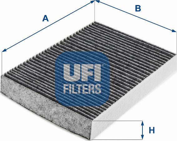 UFI 54.249.00 - Филтър купе (поленов филтър) vvparts.bg