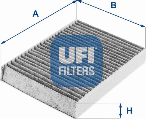 UFI 54.245.00 - Филтър купе (поленов филтър) vvparts.bg