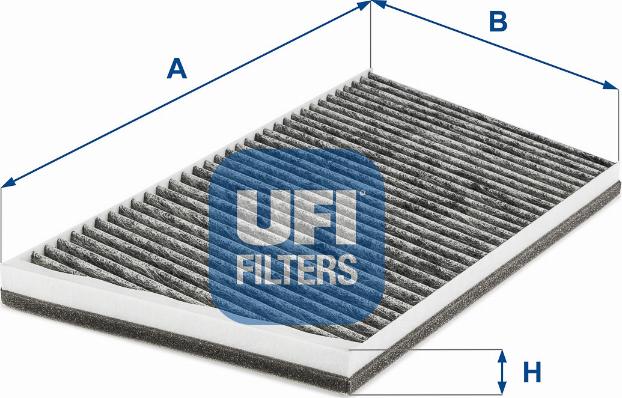 UFI 54.246.00 - Филтър купе (поленов филтър) vvparts.bg