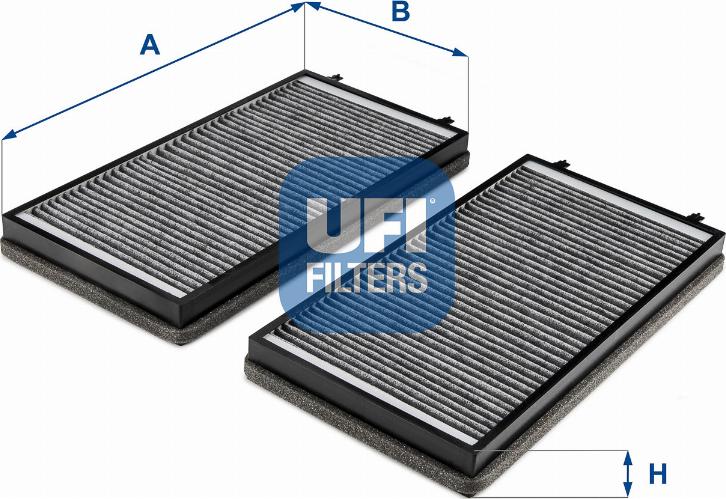 UFI 54.240.00 - Филтър купе (поленов филтър) vvparts.bg