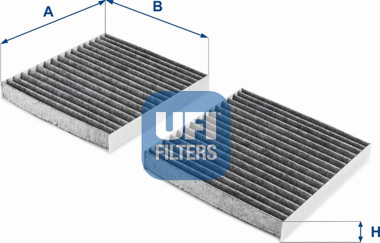 UFI 54.241.00 - Филтър купе (поленов филтър) vvparts.bg