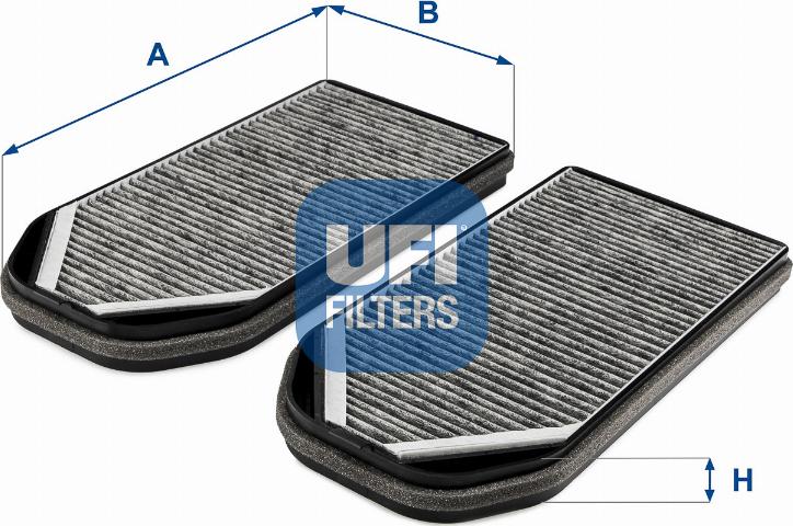 UFI 54.242.00 - Филтър купе (поленов филтър) vvparts.bg