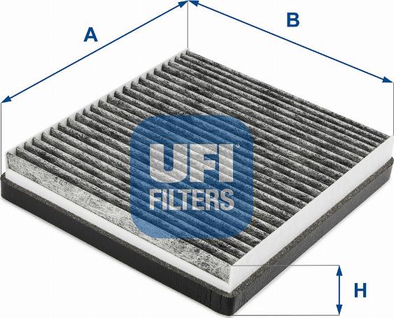 UFI 54.247.00 - Филтър купе (поленов филтър) vvparts.bg