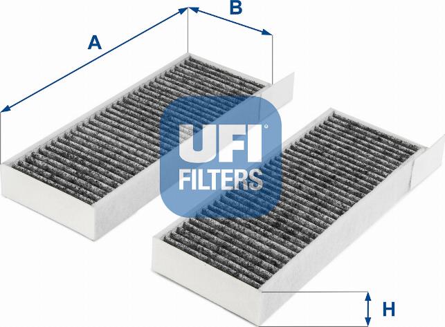 UFI 54.254.00 - Филтър купе (поленов филтър) vvparts.bg