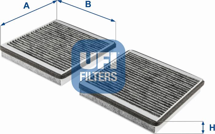 UFI 54.252.00 - Филтър купе (поленов филтър) vvparts.bg