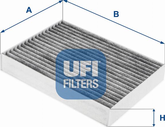 UFI 54.257.00 - Филтър купе (поленов филтър) vvparts.bg