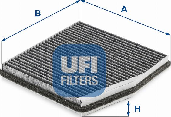 UFI 54.262.00 - Филтър купе (поленов филтър) vvparts.bg