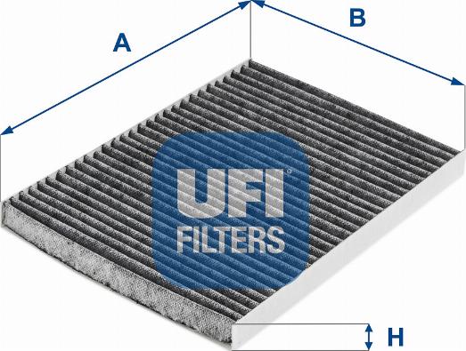 UFI 54.239.00 - Филтър купе (поленов филтър) vvparts.bg