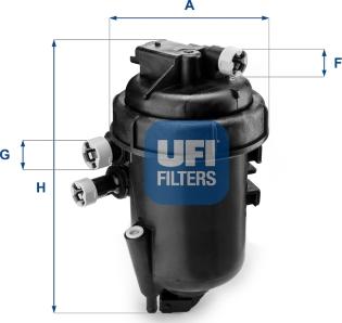 UFI 55.084.00 - Горивен филтър vvparts.bg