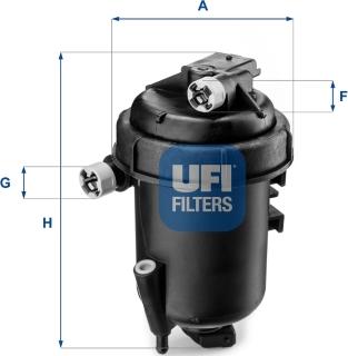 UFI 55.144.00 - Горивен филтър vvparts.bg