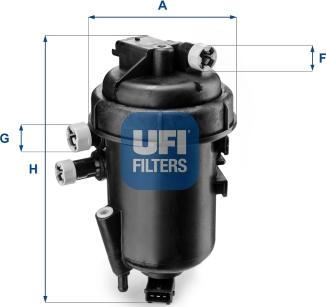 UFI 55.112.00 - Горивен филтър vvparts.bg