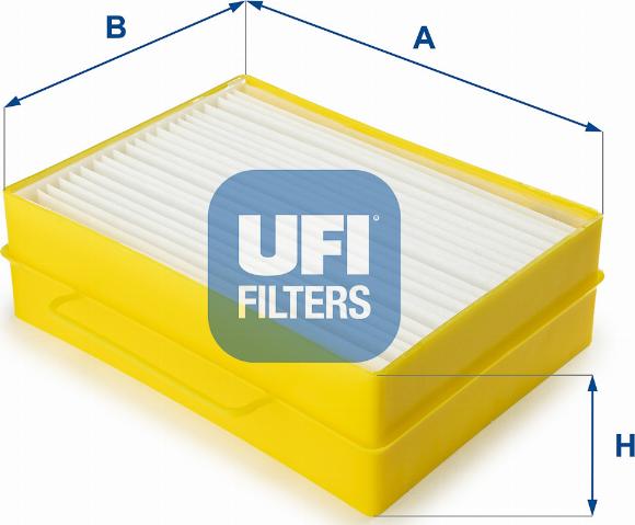 UFI 53.066.00 - Филтър купе (поленов филтър) vvparts.bg