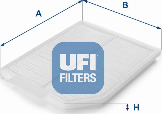 UFI 53.018.00 - Филтър купе (поленов филтър) vvparts.bg