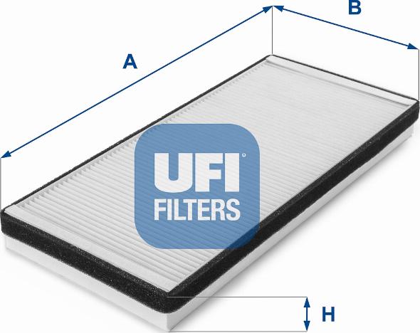 UFI 53.012.00 - Филтър купе (поленов филтър) vvparts.bg