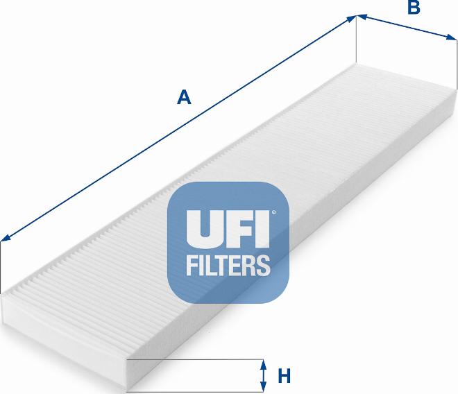 UFI 53.017.00 - Филтър купе (поленов филтър) vvparts.bg