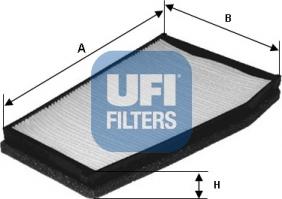 UFI 53.085.00 - Филтър купе (поленов филтър) vvparts.bg