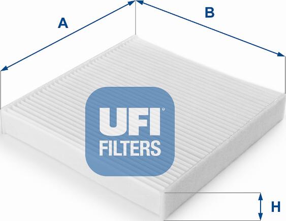 UFI 53.086.00 - Филтър купе (поленов филтър) vvparts.bg