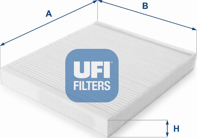 UFI 53.030.00 - Филтър купе (поленов филтър) vvparts.bg