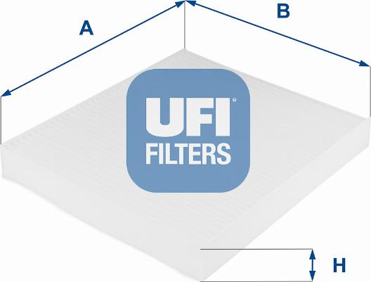 UFI 53.031.00 - Филтър купе (поленов филтър) vvparts.bg