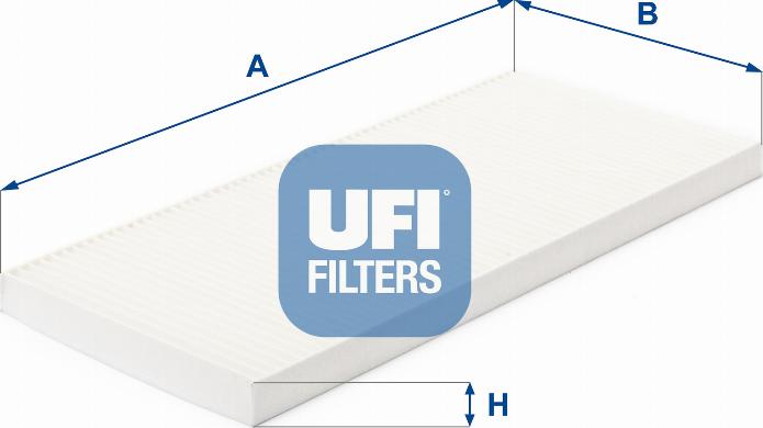 UFI 53.024.00 - Филтър купе (поленов филтър) vvparts.bg