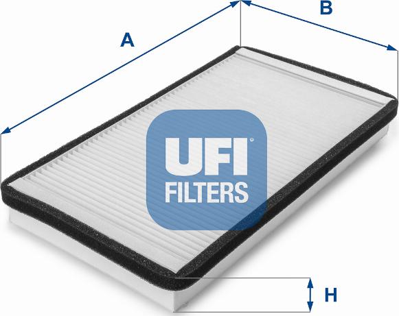 UFI 53.028.00 - Филтър купе (поленов филтър) vvparts.bg