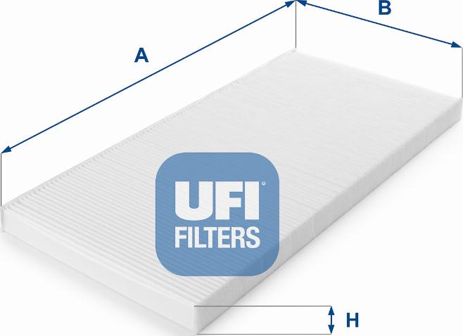 UFI 53.078.00 - Филтър купе (поленов филтър) vvparts.bg