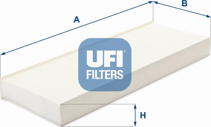 UFI 53.072.00 - Филтър купе (поленов филтър) vvparts.bg