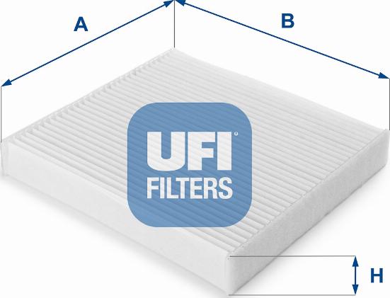 UFI 53.147.00 - Филтър купе (поленов филтър) vvparts.bg