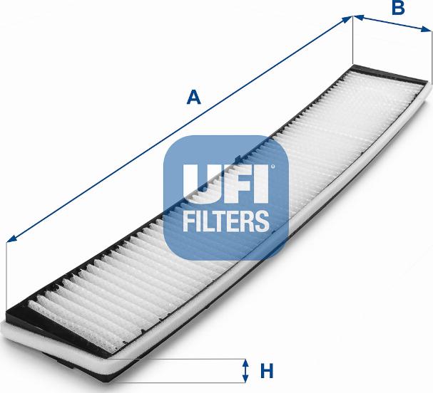 UFI 53.158.00 - Филтър купе (поленов филтър) vvparts.bg