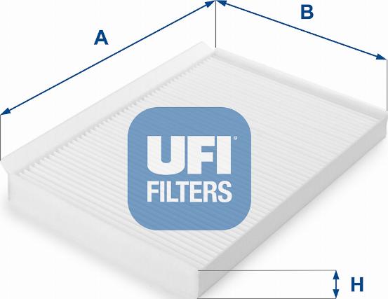 UFI 53.152.00 - Филтър купе (поленов филтър) vvparts.bg