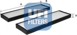 UFI 53.163.00 - Филтър купе (поленов филтър) vvparts.bg