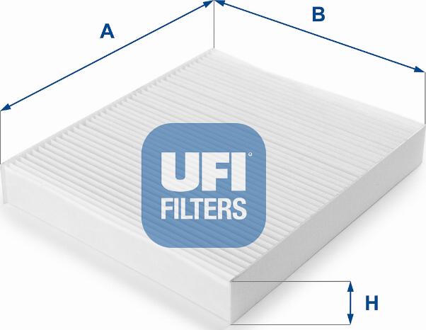 UFI 53.102.00 - Филтър купе (поленов филтър) vvparts.bg