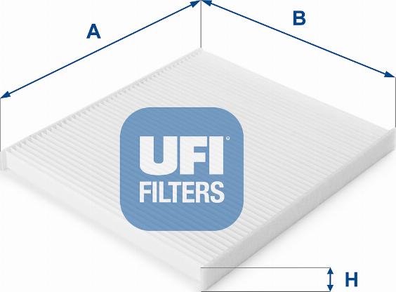 UFI 53.112.00 - Филтър купе (поленов филтър) vvparts.bg