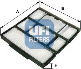 UFI 53.117.00 - Филтър купе (поленов филтър) vvparts.bg