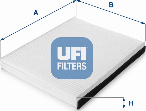 UFI 53.189.00 - Филтър купе (поленов филтър) vvparts.bg