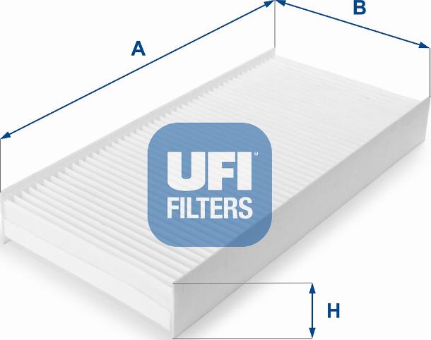 UFI 53.136.00 - Филтър купе (поленов филтър) vvparts.bg