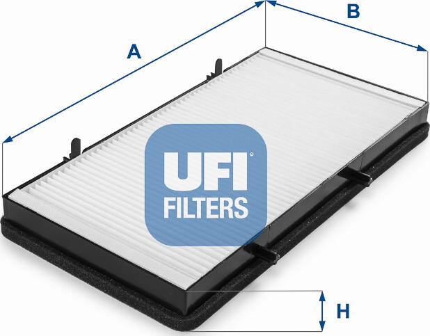 UFI 53.131.00 - Филтър купе (поленов филтър) vvparts.bg