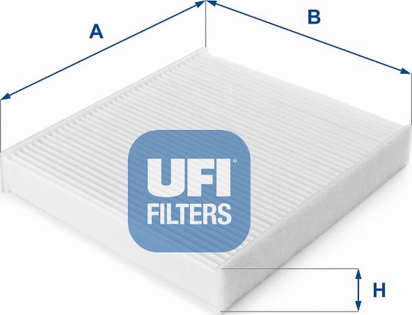 UFI 53.129.00 - Филтър купе (поленов филтър) vvparts.bg