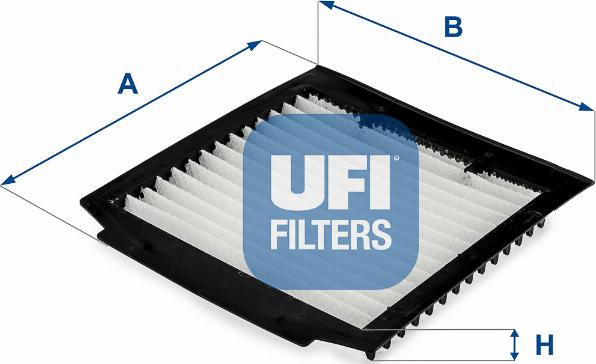 UFI 53.316.00 - Филтър купе (поленов филтър) vvparts.bg