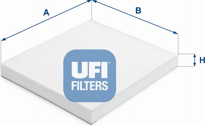 UFI 53.386.00 - Филтър купе (поленов филтър) vvparts.bg