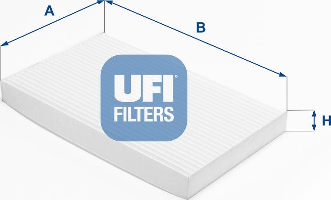 UFI 53.388.00 - Филтър купе (поленов филтър) vvparts.bg