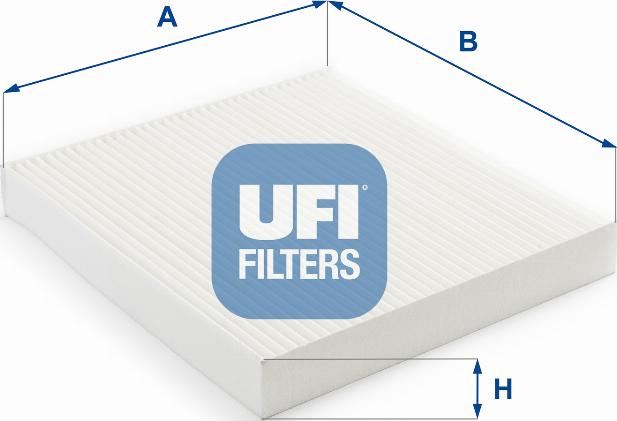 UFI 53.383.00 - Филтър купе (поленов филтър) vvparts.bg